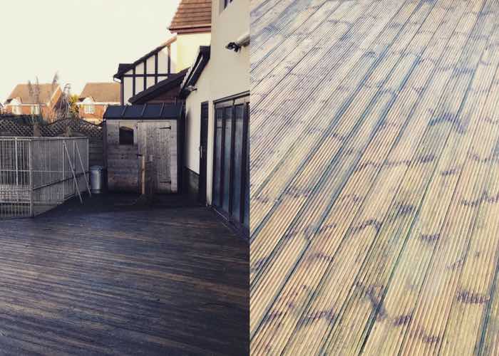 Decking Cleaning in Birkdale