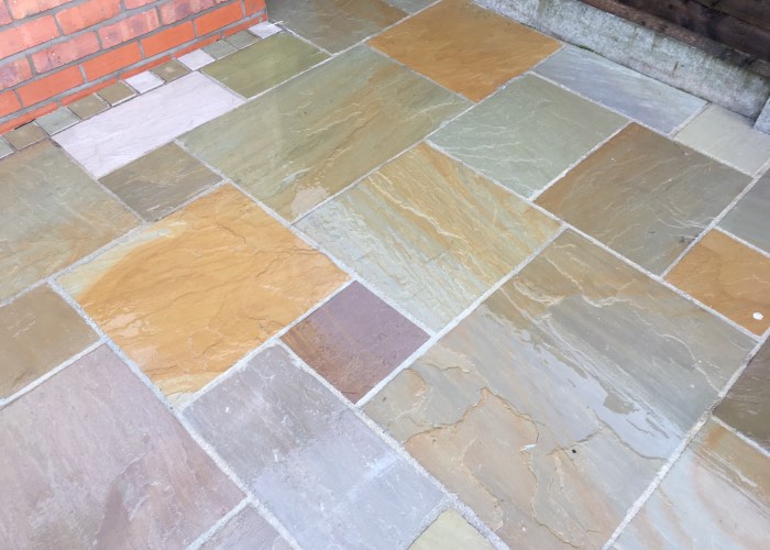 Patio cleaning and restoration from CCPW in Liverpool