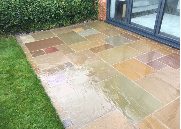 Patio cleaning and restoration from CCPW in Bootle
