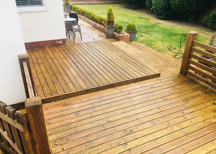 Decking cleaning in Liverpool from CCPW