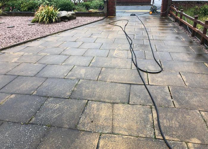 Driveway cleaning and restoration in Anfield