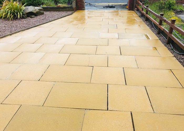 Driveway cleaning in Liverpool & Bootle