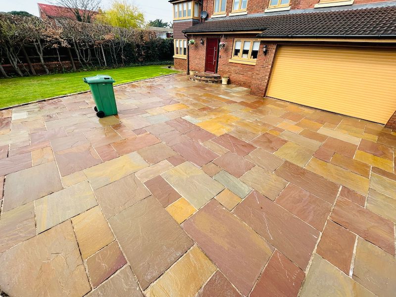 Driveway clean in Blundellsands